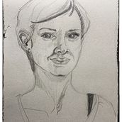 Mi proyecto del curso: Sketchbook de retrato: explora el rostro humano. Un projet de Esquisse , Dessin, Dessin de portrait, Dessin artistique , et Carnet de croquis de amaitexa - 10.12.2022