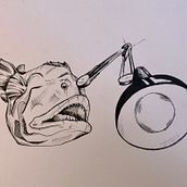 Il mio progetto del corso: Illustrazione surrealista con pennarelli. Traditional illustration, Pencil Drawing, Drawing, Realistic Drawing, Artistic Drawing & Ink Illustration project by Francesco Dellea - 12.13.2022