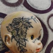 Mi proyecto del curso ... Muy bueno el curso espero poder dominar la técnica y aprender mas ☺️✨. Een project van  Tatoeageontwerp y Traditionele illustratie van Raul Zavalla - 13.12.2022