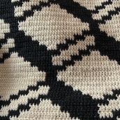 Mi proyecto del curso: Diseño de patrones en crochet: encuentra tu propio estilo. Accessor, Design, Pattern Design, Fiber Arts, DIY, Crochet, and Textile Design project by Mireia Cervelló - 12.13.2022