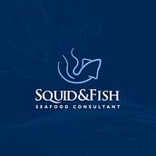 Marca Squid&Fish. Un proyecto de Br, ing e Identidad y Diseño editorial de Manu García - 14.12.2022