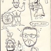 The Art of Sketching a tentative by Michael Appiano. Pencil Drawing, Drawing, Sketchbook, and Traditional illustration project by Michael Appiano - 12.14.2022