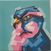 Mi proyecto del curso: Pintura acrílica estilizada: explora el color y la forma. Projekt z dziedziny  Malarstwo, Malarstwo akr i lowe użytkownika Nayr Espinoza - 14.12.2022