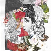 Registro Visual No. 2- a Garden in the House. Un proyecto de Collage, Ilustración tradicional, Álbum ilustrado						, Concept Art y Diseño de Claudia G - 14.12.2022