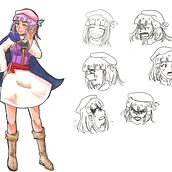 My project for course: Creation of Manga Characters. Un proyecto de Ilustración tradicional, Diseño de personajes, Cómic y Manga de Oliwia - 14.12.2022