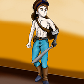 Mi proyecto del curso: Concept art para diseño de personajes y worldbuilding. Traditional illustration, Character Design, Digital Illustration, Concept Art, Digital Drawing, and Digital Painting project by Junior Alvarez Jiménez - 12.15.2022
