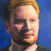My project for course: Portrait Painting with Oil: Explore Light and Shade Ein Projekt aus dem Bereich Bildende Künste, Malerei und Ölmalerei von Vicky - 14.12.2022