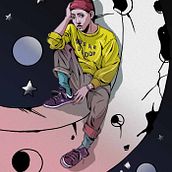 My project for course: Dynamic Character Illustration. Un progetto di Illustrazione tradizionale, Character design, Fumetto, Creatività, Disegno, Disegno digitale, Manga, Direzione artistica, Graphic design, Design di poster  e Illustrazione digitale di Yuliia Nesmeianova - 18.12.2022