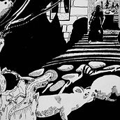 Cendrillon passe minuit a l'encre. Traditional illustration project by Eric Bertrand - 12.15.2022