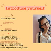 About me. Traditional illustration project by Gabriela Fernanda Ortiz - 12.16.2022