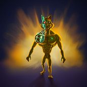 Mon projet du cours : Peinture numérique de personnages : illustrez avec de la lumière et de la couleur. Traditional illustration, Character Design, Digital Illustration, and Digital Painting project by dimki - 12.16.2022