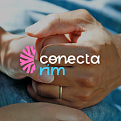 Conecta Rim. Projekt z dziedziny Br, ing i ident, fikacja wizualna, Design, Projektowanie logot i pów użytkownika Júlia Parente - 02.10.2022