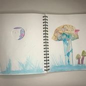 Brightwell #1. Traditional illustration, Sketching, Creativit, Drawing, Watercolor Painting, and Sketchbook project by Andrea Brightwell - 12.16.2022