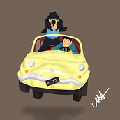 Doodle Ghibli . % Michelle Alessandra tarafından hazırlanan Geleneksel illüstras, Ve on projesi - 12.18.2022