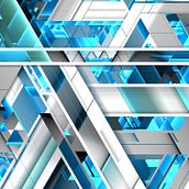 Geometric Fractals. Ilustração tradicional, Design, Artes plásticas, Design gráfico, e Design digital projeto de synthetick - 16.12.2022