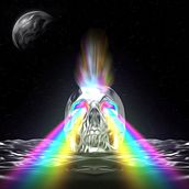 Skull in the Space. Design, Animation, and Graphic Design project by Mustafa Mahmoud - 12.15.2022
