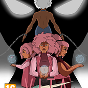 Diseño de Portada para Videojuego. Traditional illustration, and Design project by Tiago Sebastian Sanchez Franco - 12.10.2022