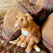 My project for course: Knitting Realistic Stuffed Animals: Make a Puppy from Yarn. Fiber Arts, DIY, Knitting, and Textile Design project by Lois Garrett - 12.19.2022