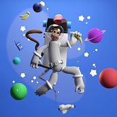 My project for course: 3D Character Creation in Blender. Un proyecto de 3D, Diseño de personajes, Modelado 3D, Diseño de personajes 3D y Diseño 3D de Zul haq - 19.12.2022