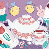 My project for course: Designing Kawaii Worlds: Spread Joy Through Illustration. Un progetto di Character design, Illustrazione digitale e Manga di elysebroczkowski - 03.12.2022