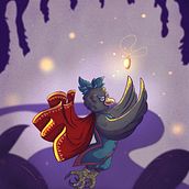 My project for course: Illustrating Fantastical Animals with Procreate. Ilustração tradicional, Design de personagens, Desenho, Ilustração digital, Stor, telling, e Narrativa projeto de Giovanna Reyes - 19.12.2022