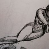 Il mio progetto del corso: Introduzione al disegno anatomico a carboncino. Un proyecto de Bellas Artes, Dibujo, Dibujo realista y Dibujo anatómico de nicoletta dominelli - 19.12.2022