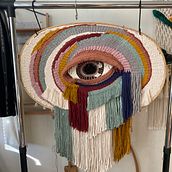 June’s Eye. Weaving project by Alicia Stiles - 12.19.2022