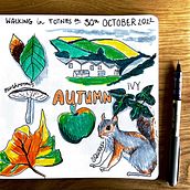My project for course: Illustrated Life Journal: A Daily Mindful Practice . % traceyaston tarafından hazırlanan Güzel sanatlar, Eskiz çizimi, Yaratıcılık, Çizim, Ve Eskiz defteri projesi - 12.20.2022