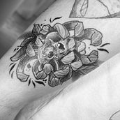 Mi proyecto del curso: Técnicas de tatuaje: sombreado con pepper shading. Traditional illustration, and Tattoo Design project by Manu De Leon - 11.02.2022