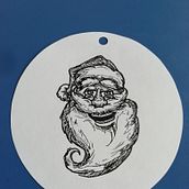 Nadal/Navidad/Christmas. Ilustração tradicional, Desenho, Desenho realista, Ilustração com tinta, e Esboçado projeto de Marina Meseguer - 20.12.2022