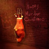 Happy Murder Christmas. Traditional illustration, 3D, and Digital Illustration project by David Luengo Torrejón - 12.20.2022