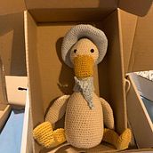 Pato. Amigurumi, e Tecido projeto de Karina Soria - 20.12.2022