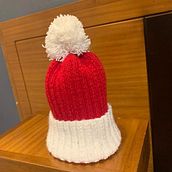 Gorro Navideño. Tecido, e Tricô projeto de Karina Soria - 20.12.2022