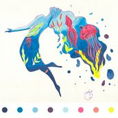 Il mio progetto del corso: Pittura a guazzo: crea illustrazioni poetiche. . Un proyecto de Ilustración tradicional, Bellas Artes, Pintura y Pintura gouache de angela marchesani - 20.12.2022