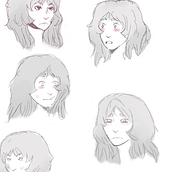 Mi proyecto del curso: Dibujo de personajes manga desde cero. Traditional illustration, Character Design, Comic, Pencil Drawing, Drawing, and Manga project by valentinamgf8 - 12.20.2022
