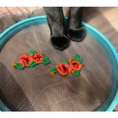 Mi proyecto del curso: Bordado freestyle sobre tul para principiantes. Accessor, Design, Embroider, Botanical Illustration, and Textile Design project by monicanatalia2 - 12.20.2022