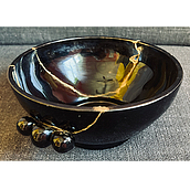 Kintsugi Relief Final . Ceramics project by anei646 - 12.16.2022