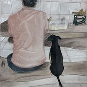 Trabalhos pessoais. Un proyecto de Dibujo artístico y Dibujo de Retrato de Vitória Rodrigues - 11.12.2022