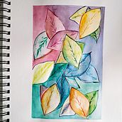 My project for course: Negative Watercolor Painting for Botanical Illustration. Un progetto di Illustrazione tradizionale, Pittura ad acquerello e Illustrazione botanica di rajansnair - 21.12.2022