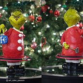 My project for course: Edible Sculptures Design - Mischief Grinch. Un progetto di Design, DIY e Scultura di Pavel Nefedov - 19.12.2022