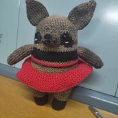 Perro a crochet. Fiber Arts project by Monica Latorre - 07.01.2022
