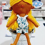 My project for course: Fabric Dolls: Design and Content Creation. Arts, Crafts, To, Design, Social Media, Mobile Photograph, Product Photograph, Sewing, Instagram Photograph, Patternmaking, and Dressmaking project by Sylvia Tay @Sylvia Clement - 12.19.2022