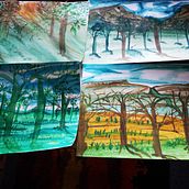 My project for course: Dreamy Watercolor Landscapes: Paint with Light. Painting, and Watercolor Painting project by stephen booth - 12.23.2022