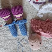 Mi proyecto del curso: Elaboración de muñecas amigurumi románticas. Arts, Crafts, To, Design, Fiber Arts, Crochet, Amigurumi, Textile Design, and Photograph project by pssr2009 - 12.23.2022