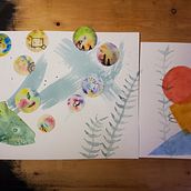 Mon projet du cours : Croquis créatifs à l'aquarelle pour débutants. Traditional illustration, Sketching, Creativit, Drawing, Watercolor Painting, and Sketchbook project by ju_michaud_88 - 12.24.2022