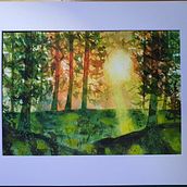 Mon projet du cours : Paysages oniriques à l'aquarelle : capturez la lumière. Painting, and Watercolor Painting project by José Cardoso - 12.24.2022