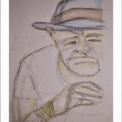 My project for course: Realistic Portrait with Graphite Pencil. Traditional illustration, Fine Arts, Sketching, Pencil Drawing, Drawing, Portrait Drawing, Realistic Drawing, Artistic Drawing, and Figure Drawing project by Jenn Ryan - 12.23.2022