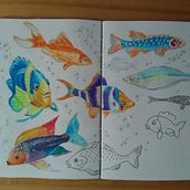 Meu projeto do curso: Técnicas de ilustração para desbloquear sua criatividade. Projekt z dziedziny Design, Trad, c, jna ilustracja,  Sztuki piękne,  Malarstwo, Kreat, wność, Kreat, wne zabaw, z dziećmi i Sketchbook użytkownika Mayrla Karla Gonçalves silva - 24.12.2022