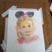 My project for course: Vibrant Portrait Drawing with Colored Pencils. Drawing, Portrait Drawing, Sketchbook, and Colored Pencil Drawing project by Jo-Ann Gesterling - 12.21.2022