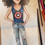 My project for course: Illustration and Character Development with Watercolor. Traditional illustration, Character Design, Painting, and Watercolor Painting project by tamara_wascovich - 12.25.2022